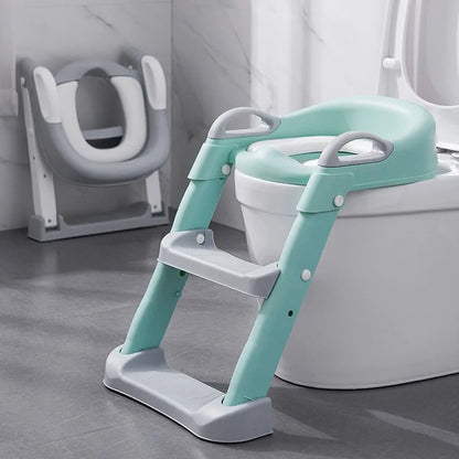 Folding Potty Training Steps and Seat