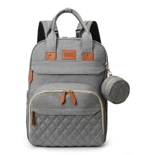 Change & Chill Backpack: Diaper Bag with Changing Station/Playpen/Bed