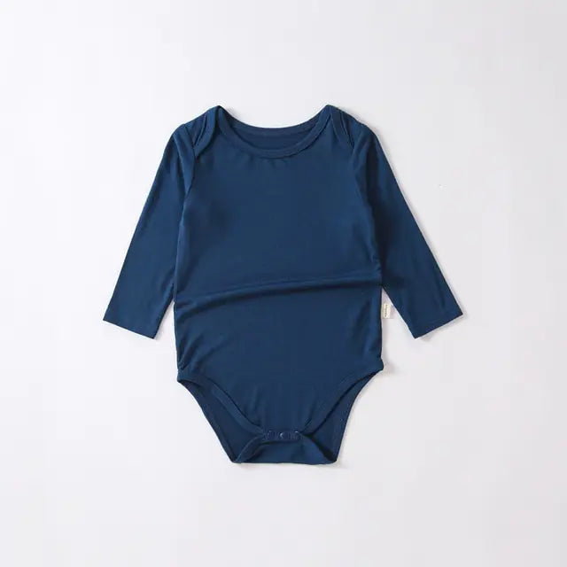 Short & Long Sleeve Bamboo Baby Onesie