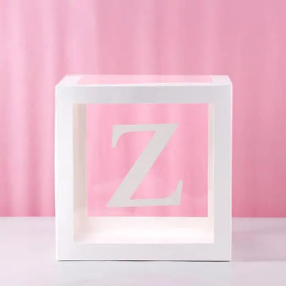 A-Z Baby Letter Balloon Box